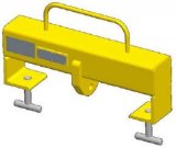 Forklift Lifting Beams - Inside Shackle Mount