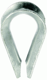 Light Duty CLOSED Wire Rope Thimble (Standard)
