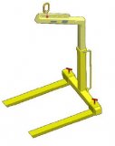 Adjustable Base Pallet Lifter and Adjustable Lift Bale