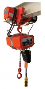 SAM Series Electric Chain Hoist (Single Speed/Single Speed Trolley) w/ Electric Trolley