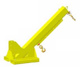 Forklift Lifting Beams - Adjustable Reach Over Boom