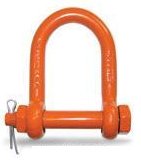 Long Reach Shackle Painted Bolt Type