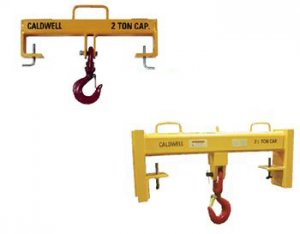 Model 10 Fork Lift Beams - Single Hook Beam (Fixed or Swivel)