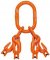 For 3 or 4 leg sling Master Link w/ Shortening Hooks Pewag