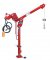 First Mate Series Model 5PF5 Portable Davit Crane 850 lb capacity