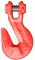 Grade 80 Clevis Grab Hook with Saddle