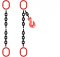 Grade 80 SOO Chain Sling - Single Leg w/ Oblong Master Link on Top and Bottom